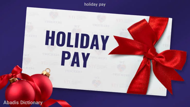 holiday pay